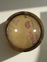 Round Teakwood Frame